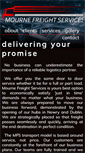 Mobile Screenshot of mournefreightservices.com